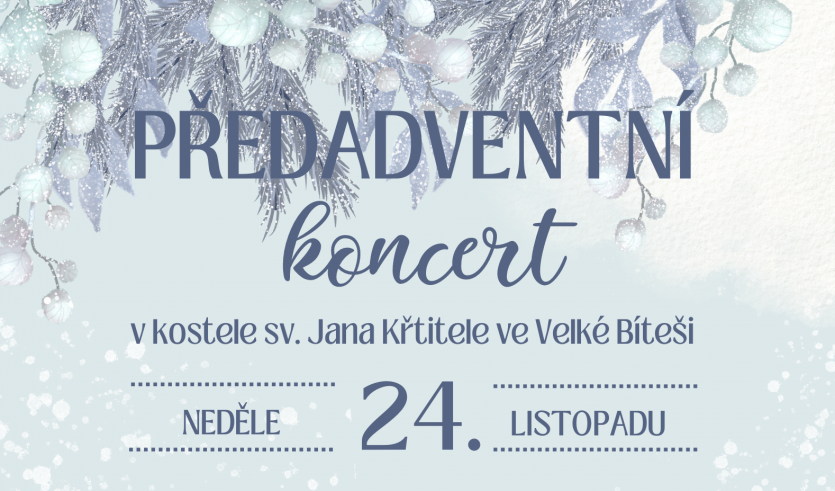 Předadventní koncert 2024